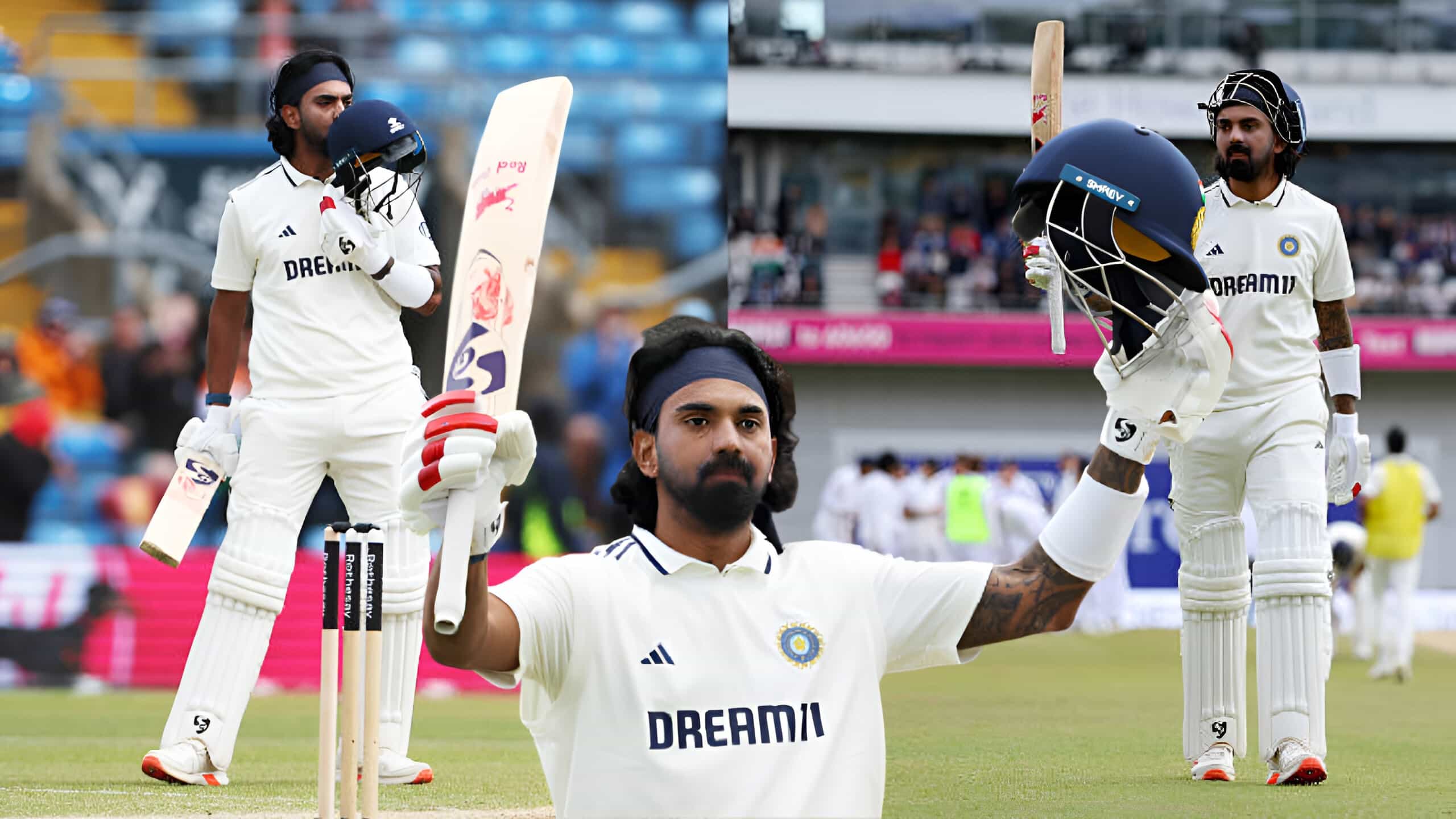 IND vs ENG 1st Test: ಇಂಗ್ಲೆಂಡ್ ವಿರುದ್ಧದ ಮೊದಲ ಟೆಸ್ಟ್ ಪಂದ್ಯದ ಎರಡನೇ ಇನಿಂಗ್ಸ್ ನಲ್ಲಿ ಕೆಎಲ್ ರಾಹುಲ್ (KL Rahul) ಭರ್ಜರಿ ಶತಕ ಸಿಡಿಸಿದ್ದಾರೆ. ಹೆಡಿಂಗ್ಲೆ ಸ್ಟೇಡಿಯಂನಲ್ಲಿ ನಡೆದ ಈ ಪಂದ್ಯದಲ್ಲಿ ಆರಂಭಿಕನಾಗಿ ಕಣಕ್ಕಿಳಿದ ಕನ್ನಡಿಗ ತಾಳ್ಮೆಯುತ ಬ್ಯಾಟಿಂಗ್ ಪ್ರದರ್ಶಿದರು.