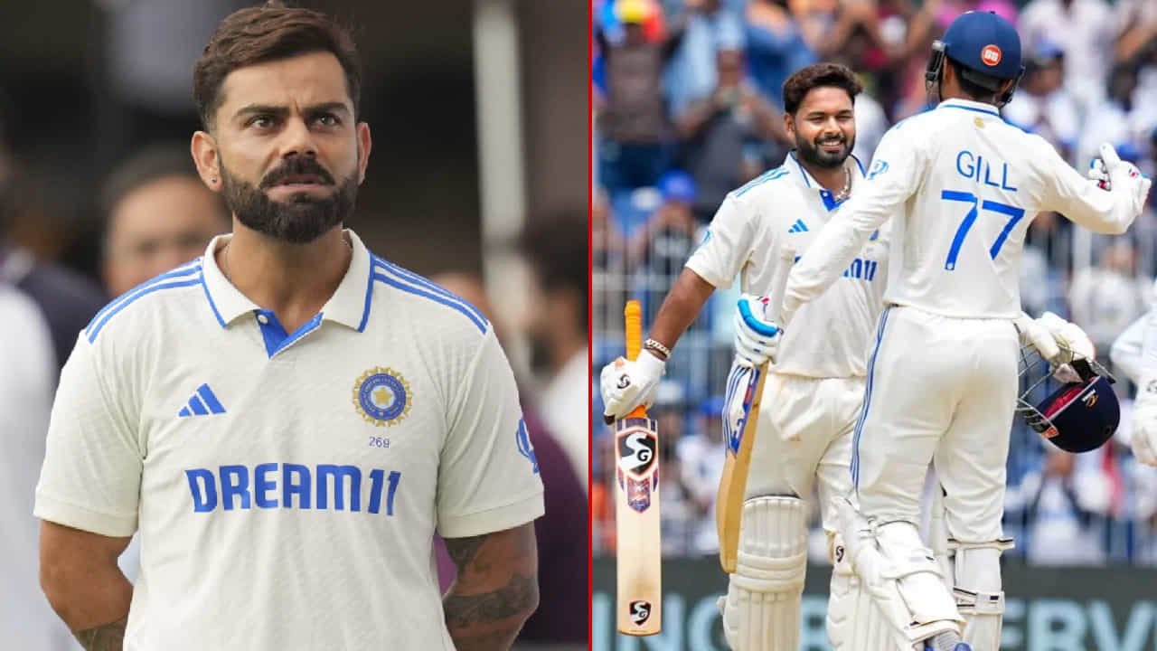 IND vs ENG Test: ಲಂಡನ್ನಲ್ಲಿರುವ ತಮ್ಮ ಮನೆಗೆ ಕರೆದು ಗಿಲ್- ಪಂತ್ ಜೊತೆ ಕೊಹ್ಲಿ ಮೀಟಿಂಗ್ IND vs ENG Test: ಲಂಡನ್ನಲ್ಲಿರುವ ತಮ್ಮ ಮನೆಗೆ ಕರೆದು ಗಿಲ್- ಪಂತ್ ಜೊತೆ ಕೊಹ್ಲಿ ಮೀಟಿಂಗ್