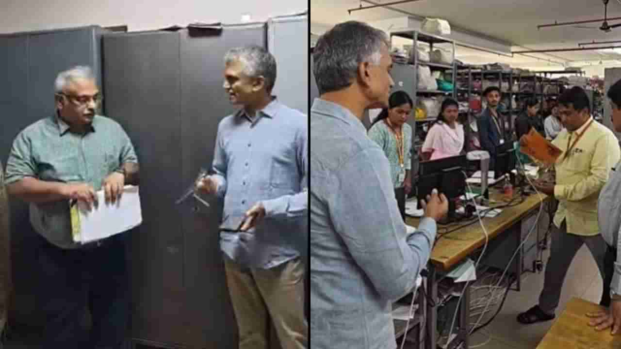 ಬೆಂಗಳೂರು ಡಿಸಿ ಕಚೇರಿಗೆ ಸಚಿವ ಕೃಷ್ಣಭೈರೇಗೌಡ ದಿಢೀರ್ ಭೇಟಿ: ಅಧಿಕಾರಿಗಳು, ಸಿಬ್ಬಂದಿಗೆ ಕ್ಲಾಸ್