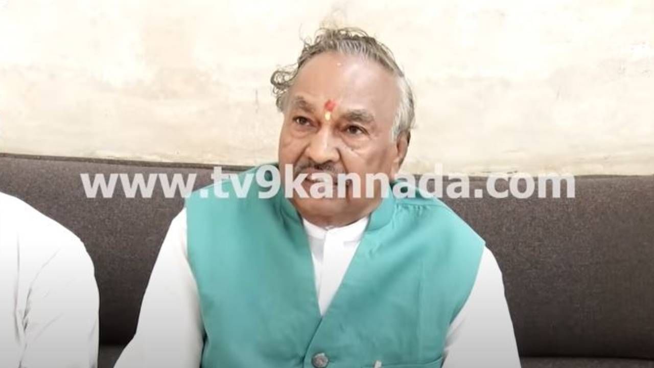 ರಾಜಕೀಯ ಮತ್ತು ಸ್ನೇಹ ಬೇರೆ ಬೇರೆ, ನಾನು ಮತ್ತು ಯಡಿಯೂರಪ್ಪ ಅಣ್ಣತಮ್ಮಂದಿರಂತೆ: ಕೆಎಸ್ ಈಶ್ವರಪ್ಪ