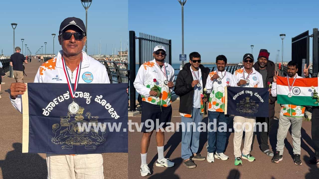 ಇಂಗ್ಲೆಂಡ್​ನಲ್ಲಿ ಕರ್ನಾಟಕ ಪೊಲೀಸ್ ಕೀರ್ತಿ ಪತಾಕೆ ಹಾರಿಸಿದ ಮುರುಗೇಶ್ ಚನ್ನಣ್ಣವರ: 13 ಗಂಟೆ ಇಂಗ್ಲಿಷ್ ಕಾಲುವೆ ಈಜಿ ಸಾಧನೆ