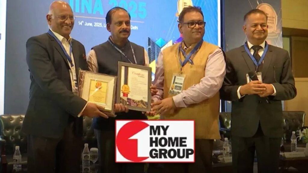My Home Constructions wins 3 IINA awards for Sustainability, ESG, HSE Excellence