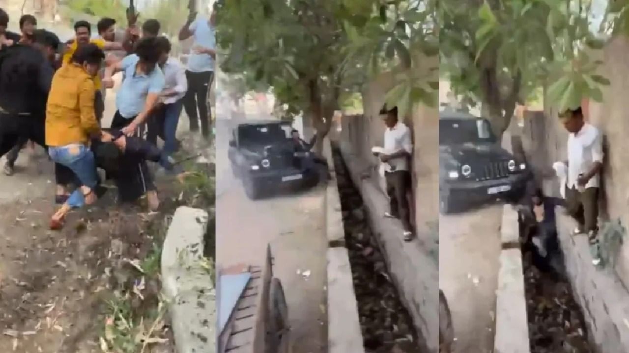 ರಕ್ತ ಸುರಿಯುತ್ತಿದ್ದರೂ ನೊಯ್ಡಾದ ರಸ್ತೆಯಲ್ಲಿ ಯುವಕನ ಥಳಿಸಿದ ವಿಡಿಯೋ ವೈರಲ್