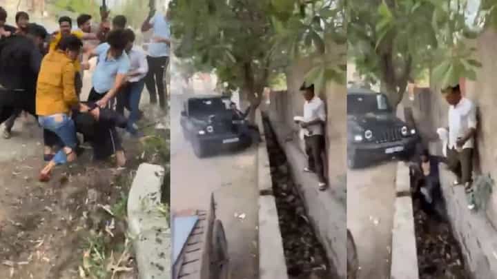 ರಕ್ತ ಸುರಿಯುತ್ತಿದ್ದರೂ ನೊಯ್ಡಾದ ರಸ್ತೆಯಲ್ಲಿ ಯುವಕನ ಥಳಿಸಿದ ವಿಡಿಯೋ ವೈರಲ್ ರಕ್ತ ಸುರಿಯುತ್ತಿದ್ದರೂ ನೊಯ್ಡಾದ ರಸ್ತೆಯಲ್ಲಿ ಯುವಕನ ಥಳಿಸಿದ ವಿಡಿಯೋ ವೈರಲ್