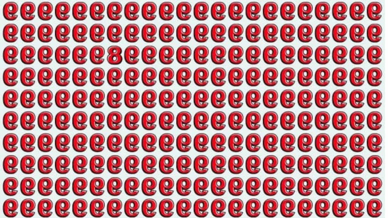 Optical Illusion: 9 ರ ನಡುವೆ ಅಡಗಿರುವ 8 ಸಂಖ್ಯೆಯನ್ನು ಹುಡುಕಬಲ್ಲಿರಾ?