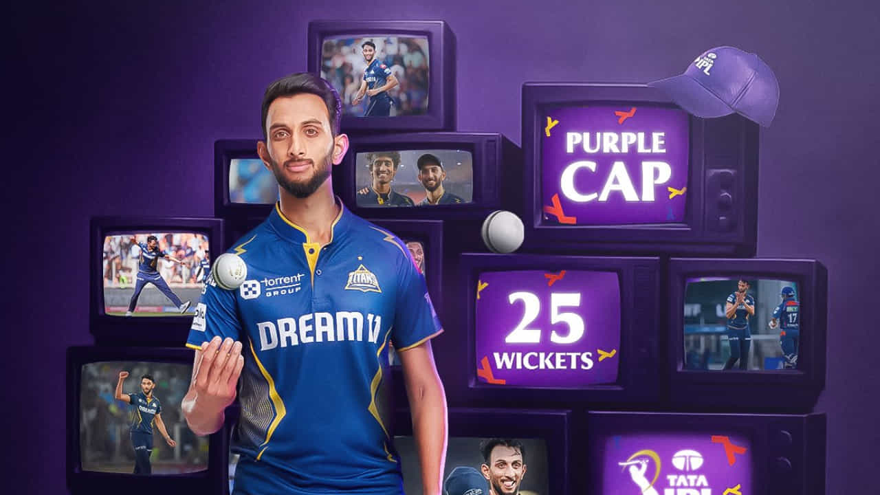IPL 2025 Final: ಬರೋಬ್ಬರಿ 25 ವಿಕೆಟ್; ಕನ್ನಡಿಗ ಪ್ರಸಿದ್ಧ್ ಕೃಷ್ಣಗೆ ಒಲಿದ ಪರ್ಪಲ್ ಕ್ಯಾಪ್ IPL 2025 Final: ಬರೋಬ್ಬರಿ 25 ವಿಕೆಟ್; ಕನ್ನಡಿಗ ಪ್ರಸಿದ್ಧ್ ಕೃಷ್ಣಗೆ ಒಲಿದ ಪರ್ಪಲ್ ಕ್ಯಾಪ್