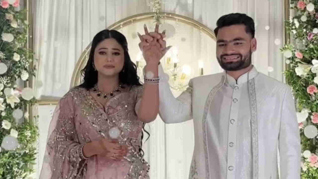 ಅದ್ಧೂರಿಯಾಗಿ ಜರುಗಿತು ರಿಂಕು ಸಿಂಗ್- ಪ್ರಿಯಾ ಸರೋಜ್ ನಿಶ್ಚಿತಾರ್ಥ; ವಿಡಿಯೋ ನೋಡಿ