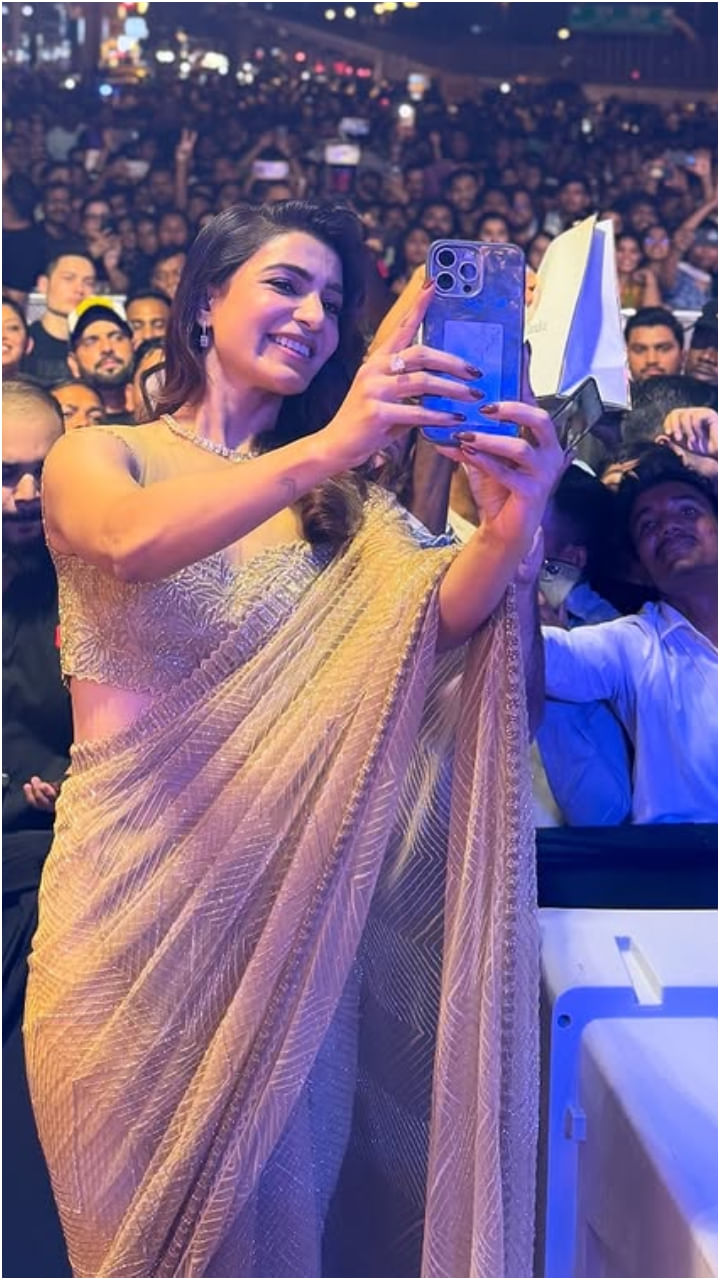 ಹೋದಲ್ಲೆಲ್ಲ ಸಮಂತಾ ಅವರಿಗೆ ಅಭಿಮಾನಿಗಳು ಪ್ರೀತಿ ತೋರಿಸ್ತಾರೆ.