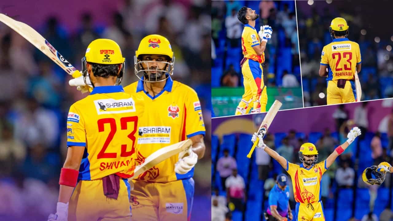 12 ಸಿಕ್ಸ್, 17 ಫೋರ್​, 198 ರನ್​... ಟಿ20 ಲೀಗ್​​ನಲ್ಲಿ ಶಿವಂ ಸಿಂಗ್ ಆರ್ಭಟ