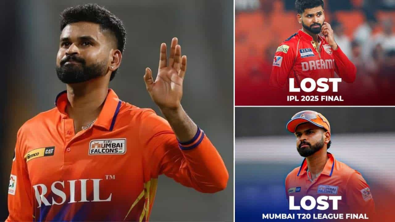 T20 Mumbai Final: ಮತ್ತೊಂದು ಫೈನಲ್ನಲ್ಲಿ ಸೋಲು ಕಂಡ ಶ್ರೇಯಸ್ ಅಯ್ಯರ್: ಮರಾಠಾ ರಾಯಲ್ಸ್ಗೆ ಟಿ20 ಮುಂಬೈ ಪ್ರಶಸ್ತಿ T20 Mumbai Final: ಮತ್ತೊಂದು ಫೈನಲ್ನಲ್ಲಿ ಸೋಲು ಕಂಡ ಶ್ರೇಯಸ್ ಅಯ್ಯರ್: ಮರಾಠಾ ರಾಯಲ್ಸ್ಗೆ ಟಿ20 ಮುಂಬೈ ಪ್ರಶಸ್ತಿ