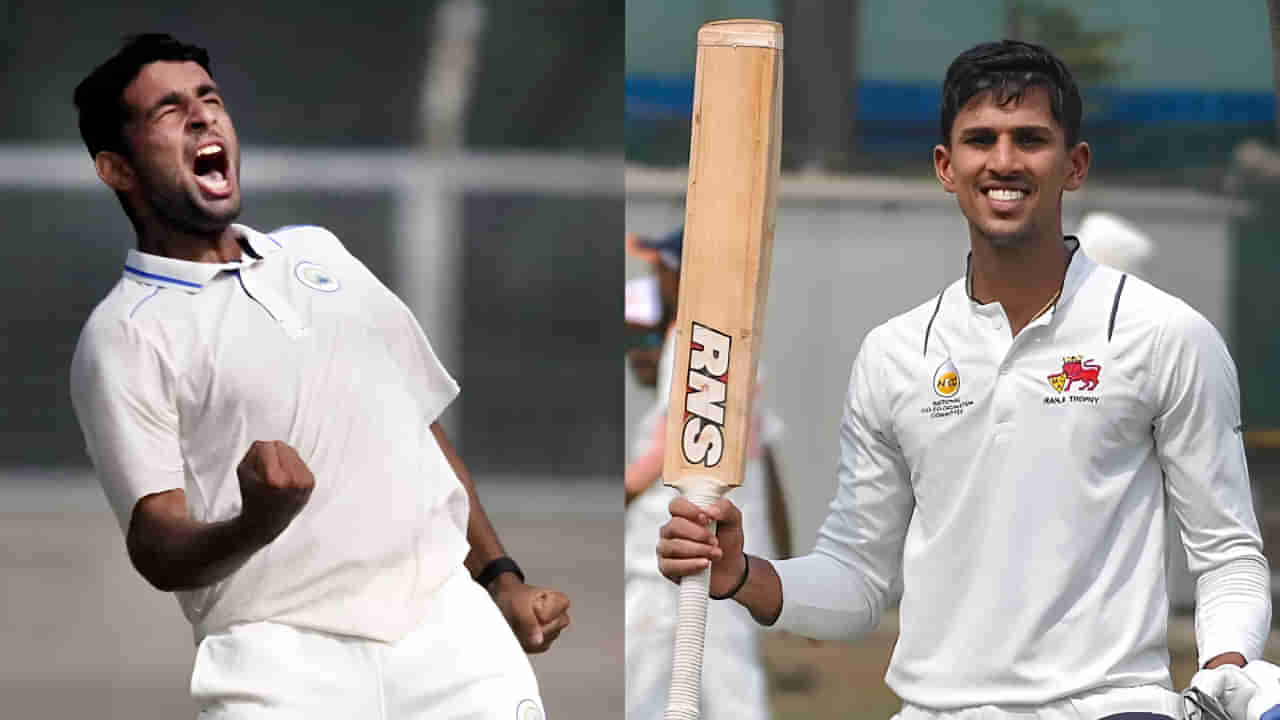 ಭಾರತ ಎ ಪರ ತನುಷ್ ಕೋಟ್ಯಾನ್-ಅನ್ಶುಲ್ ದಾಖಲೆಯ ಜೊತೆಯಾಟ