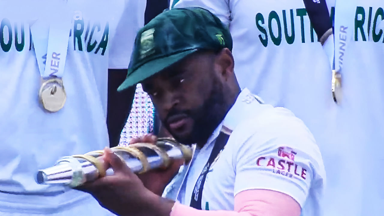 VIDEO: ಶೂಟ್ ಮಾಡ್ಬೇಕಾ... ಬವುಮಾ ಬೊಂಬಾಟ್ ಸೆಲೆಬ್ರೇಷನ್