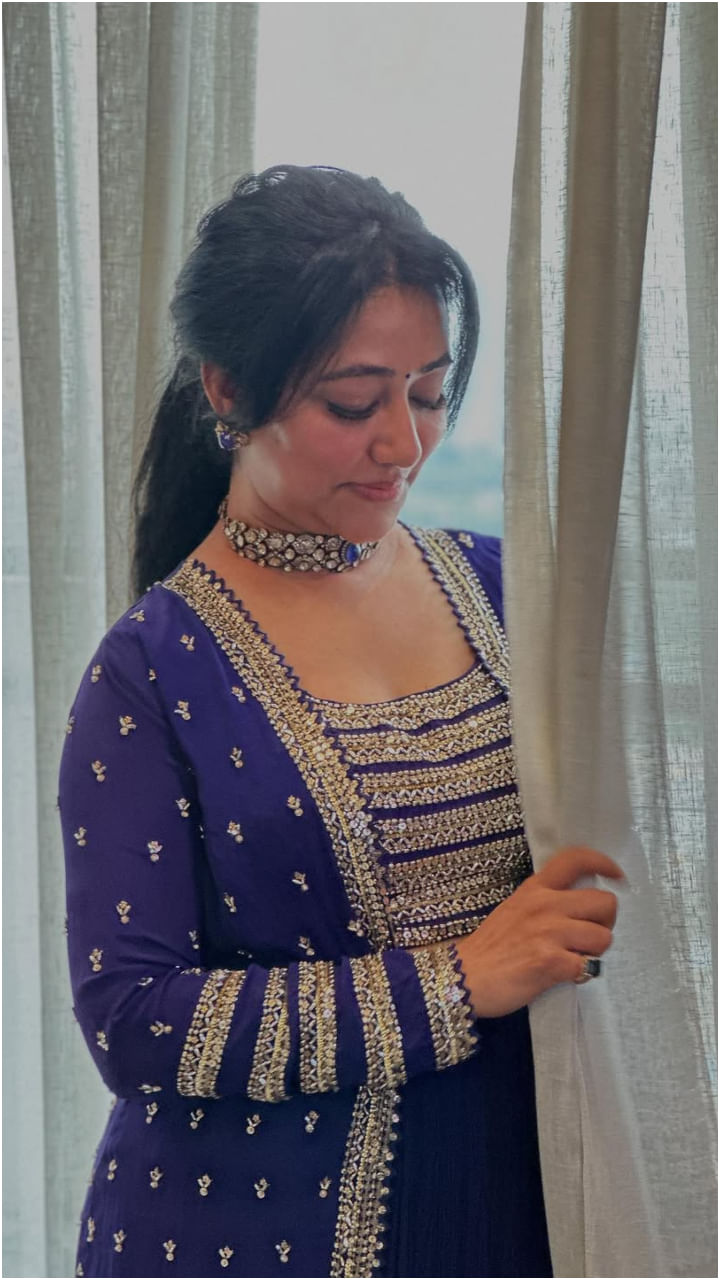 ಫೋಟೋದಲ್ಲಿ ಸೆರೆಯಾಗಿದೆ ವಿಜಯಲಕ್ಷ್ಮಿ ದರ್ಶನ್ ಅವರ ಖುಷಿ ಕ್ಷಣ.