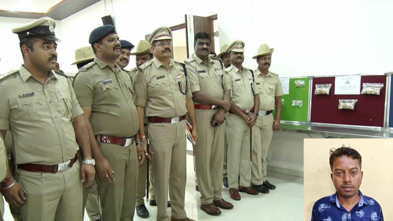 ವಿಜಯಪುರ ಕೆನರಾ ಬ್ಯಾಂಕಿಗೆ ಕನ್ನ ಹಾಕಿದ್ದೇ ಮ್ಯಾನೇಜರ್... 58 ಕೆಜಿ ಚಿನ್ನ ಕಳ್ಳ ಸಿಕ್ಕಿಬಿದ್ದ
