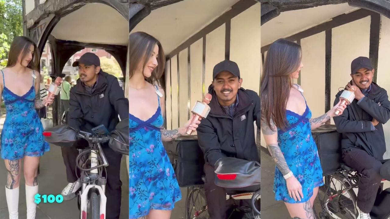 Video : ದುಡ್ಡು ಬೇಕಾ ಅಥವಾ ಡೇಟಿಂಗ್ ಮಾಡ್ಬೇಕಾ? ಯುವತಿಯ ಎರಡು ಆಫರ್ ರಿಜೆಕ್ಟ್ ಮಾಡಿದ ಯುವಕ Video : ದುಡ್ಡು ಬೇಕಾ ಅಥವಾ ಡೇಟಿಂಗ್ ಮಾಡ್ಬೇಕಾ? ಯುವತಿಯ ಎರಡು ಆಫರ್ ರಿಜೆಕ್ಟ್ ಮಾಡಿದ ಯುವಕ