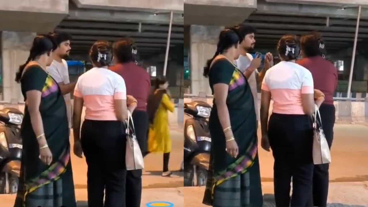 Video : ಕನ್ನಡದಲ್ಲಿ ಪ್ರಶ್ನೆ ಕೇಳಿ : ತೆಲುಗು ಸಂದರ್ಶಕನಿಗೆ ಬುದ್ಧಿ ಹೇಳಿದ ಬೆಂಗಳೂರಿನ ಯುವತಿ Video : ಕನ್ನಡದಲ್ಲಿ ಪ್ರಶ್ನೆ ಕೇಳಿ : ತೆಲುಗು ಸಂದರ್ಶಕನಿಗೆ ಬುದ್ಧಿ ಹೇಳಿದ ಬೆಂಗಳೂರಿನ ಯುವತಿ
