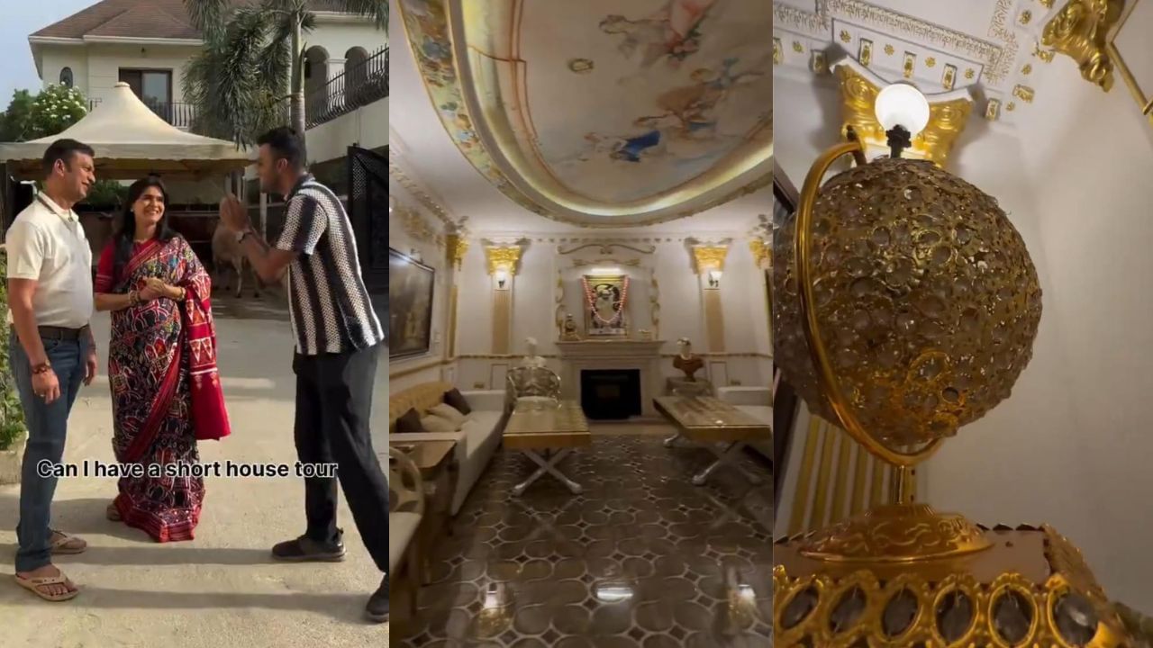 Video : ಎಲ್ಲೆಲ್ಲಿ ನೋಡಲಿ ಬಂಗಾರ ಕಾಣುವೆ, ಇದು ಚಿನ್ನದ ಮನೆ