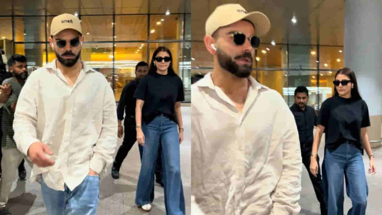 Virat Kohli: ಭಾರದ ಮನಸ್ಸಿನಲ್ಲಿ ಬೆಂಗಳೂರು ತೊರೆದ ವಿರಾಟ್ ಕೊಹ್ಲಿ- ಅನುಷ್ಕಾ ಶರ್ಮಾ