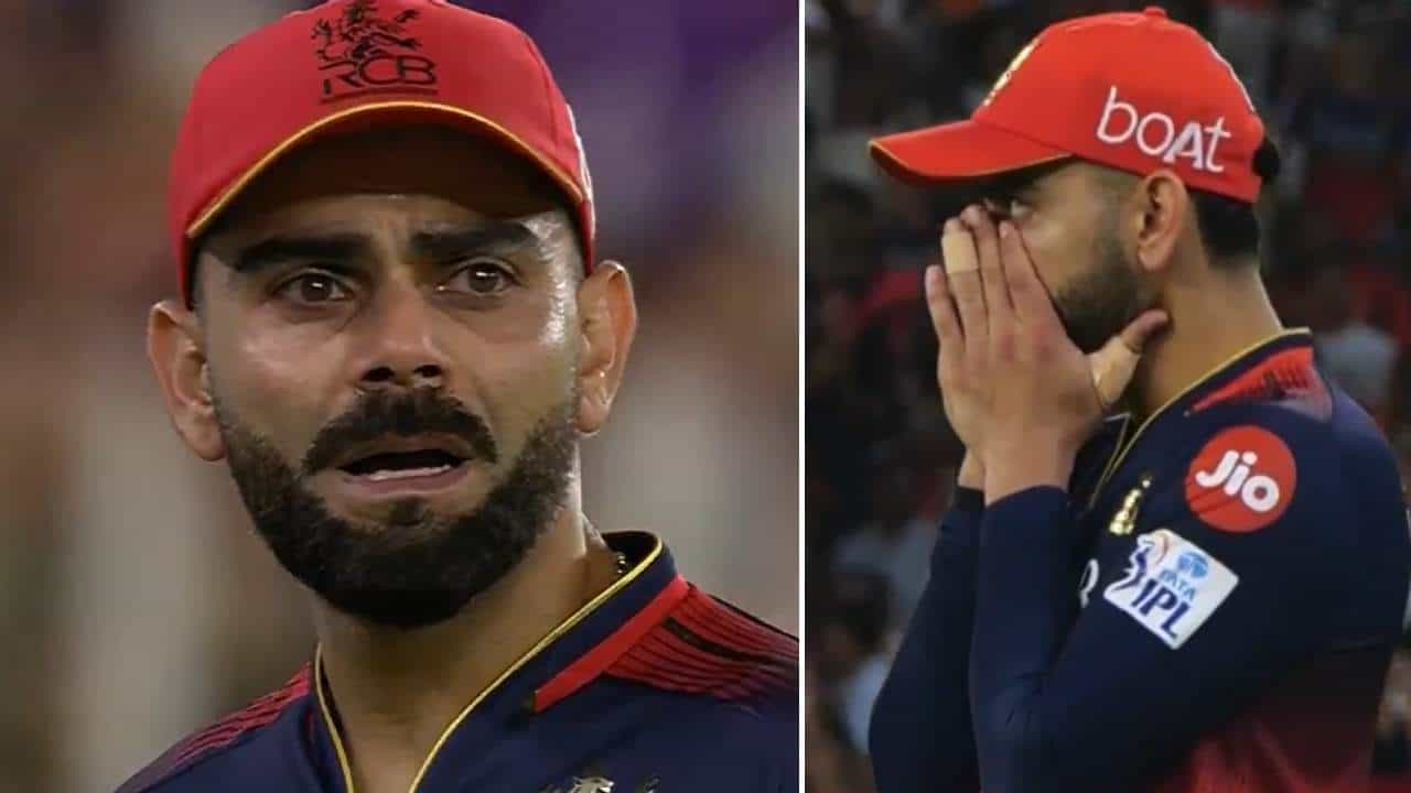 Virat Kohli Crying: ಆರ್ಸಿಬಿ ಗೆಲುವು ಖಚಿತವಾಗುತ್ತಿದ್ದಂತೆ ಮೈದಾನದಲ್ಲೇ ಕಣ್ಣೀರಿಟ್ಟ ವಿರಾಟ್ ಕೊಹ್ಲಿ: ವಿಡಿಯೋ Virat Kohli Crying: ಆರ್ಸಿಬಿ ಗೆಲುವು ಖಚಿತವಾಗುತ್ತಿದ್ದಂತೆ ಮೈದಾನದಲ್ಲೇ ಕಣ್ಣೀರಿಟ್ಟ ವಿರಾಟ್ ಕೊಹ್ಲಿ: ವಿಡಿಯೋ