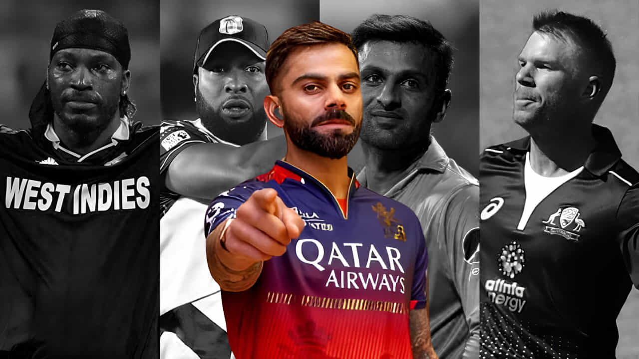 ಟಿ20 ಕ್ರಿಕೆಟ್ನಲ್ಲಿ ವಿರಾಟ್ ಕೊಹ್ಲಿ (Virat Kohli) ಮತ್ತೊಂದು ಮೈಲುಗಲ್ಲು ಮುಟ್ಟಿದ್ದಾರೆ. ಅದು ಕೂಡ 13500 ರನ್ ಕಲೆಹಾಕುವ ಮೂಲಕ. ಅಂದರೆ ಟಿ20 ಕ್ರಿಕೆಟ್ನಲ್ಲಿ ಹದಿಮೂರು ಸಾವಿರದ ಐನೂರು ರನ್ ಕಲೆಹಾಕಿದ ಮೊದಲ ಭಾರತೀಯ ಎಂಬ ಹೆಗ್ಗಳಿಕೆಯನ್ನು ಕಿಂಗ್ ಕೊಹ್ಲಿ ತಮ್ಮದಾಗಿಸಿಕೊಂಡಿದ್ದಾರೆ.