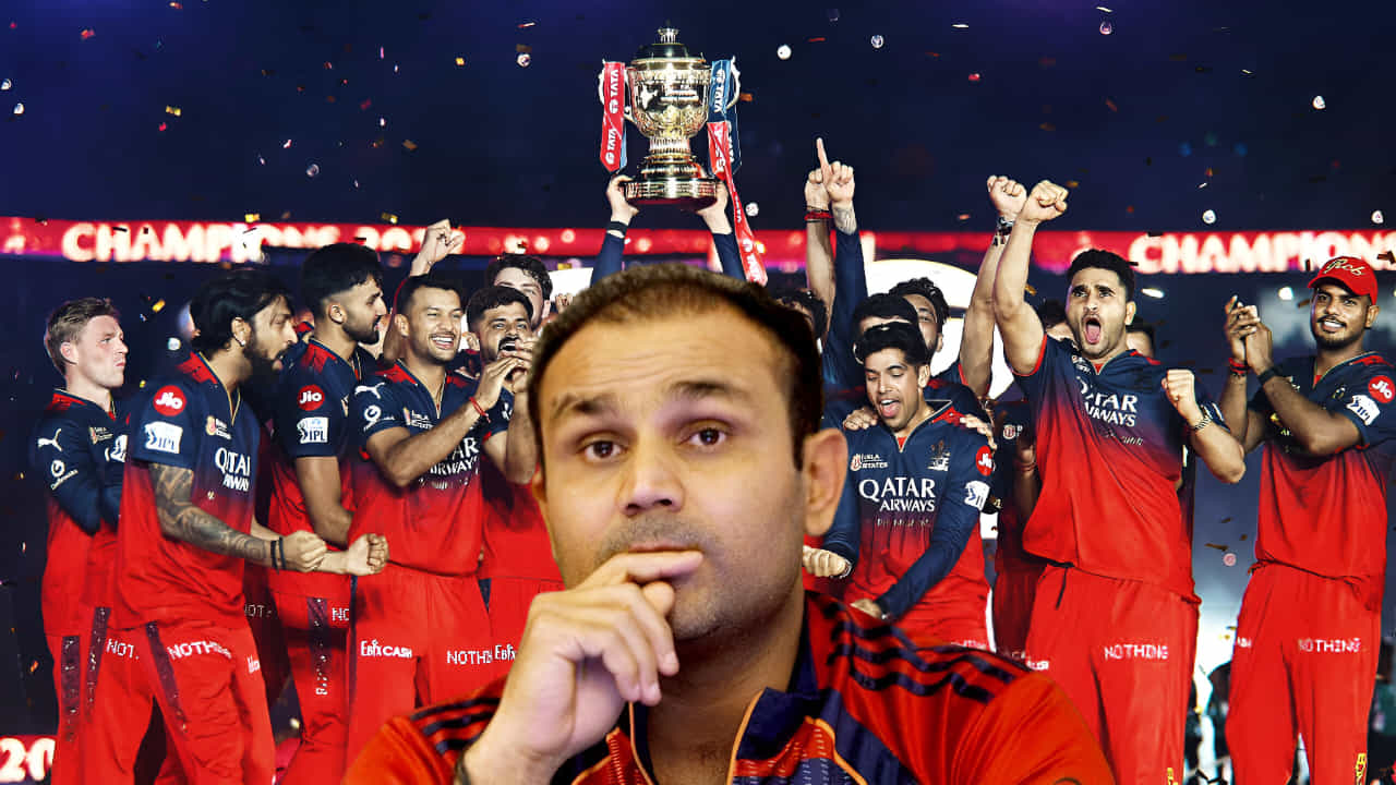 RCBಗೆ ಸೋಲು… ತಲೆಕೆಳಗಾದ ಸೆಹ್ವಾಗ್ ಲೆಕ್ಕಾಚಾರ RCBಗೆ ಸೋಲು… ತಲೆಕೆಳಗಾದ ಸೆಹ್ವಾಗ್ ಲೆಕ್ಕಾಚಾರ