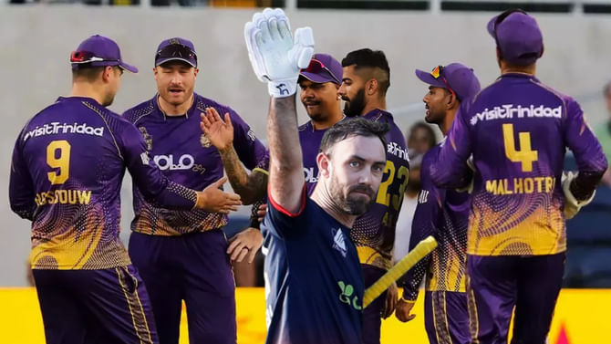 ನೈಟ್ ರೈಡರ್ಸ್ ವಿರುದ್ಧ 11 ರನ್​ಗಳಿಂದ ಗೆದ್ದ ಗ್ಲೆನ್ ಮ್ಯಾಕ್ಸ್​ವೆಲ್..!