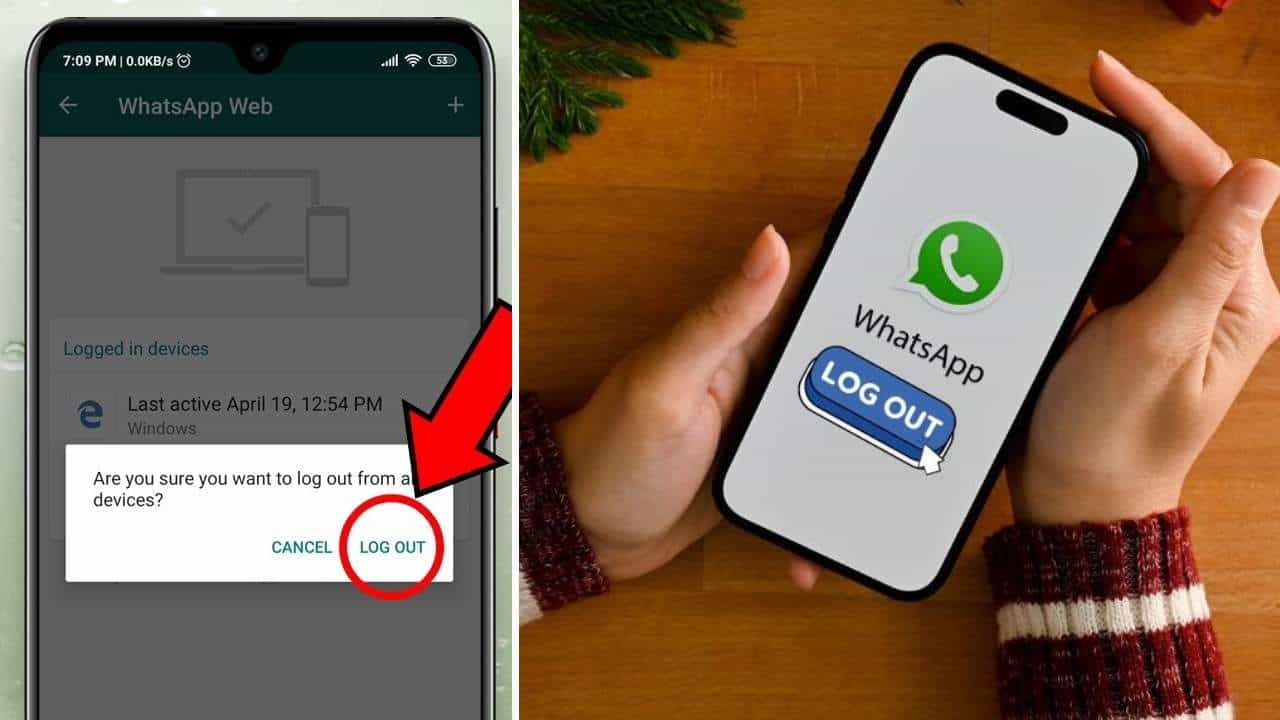 WhatsApp Log Out: ಇನ್‌ಸ್ಟಾಗ್ರಾಮ್, ಫೇಸ್‌ಬುಕ್‌ನಂತೆ ವಾಟ್ಸ್ಆ್ಯಪ್​ನಲ್ಲೂ ಲಾಗ್ ಔಟ್ ಮಾಡಬಹುದು: ಹೇಗೆ ನೋಡಿ