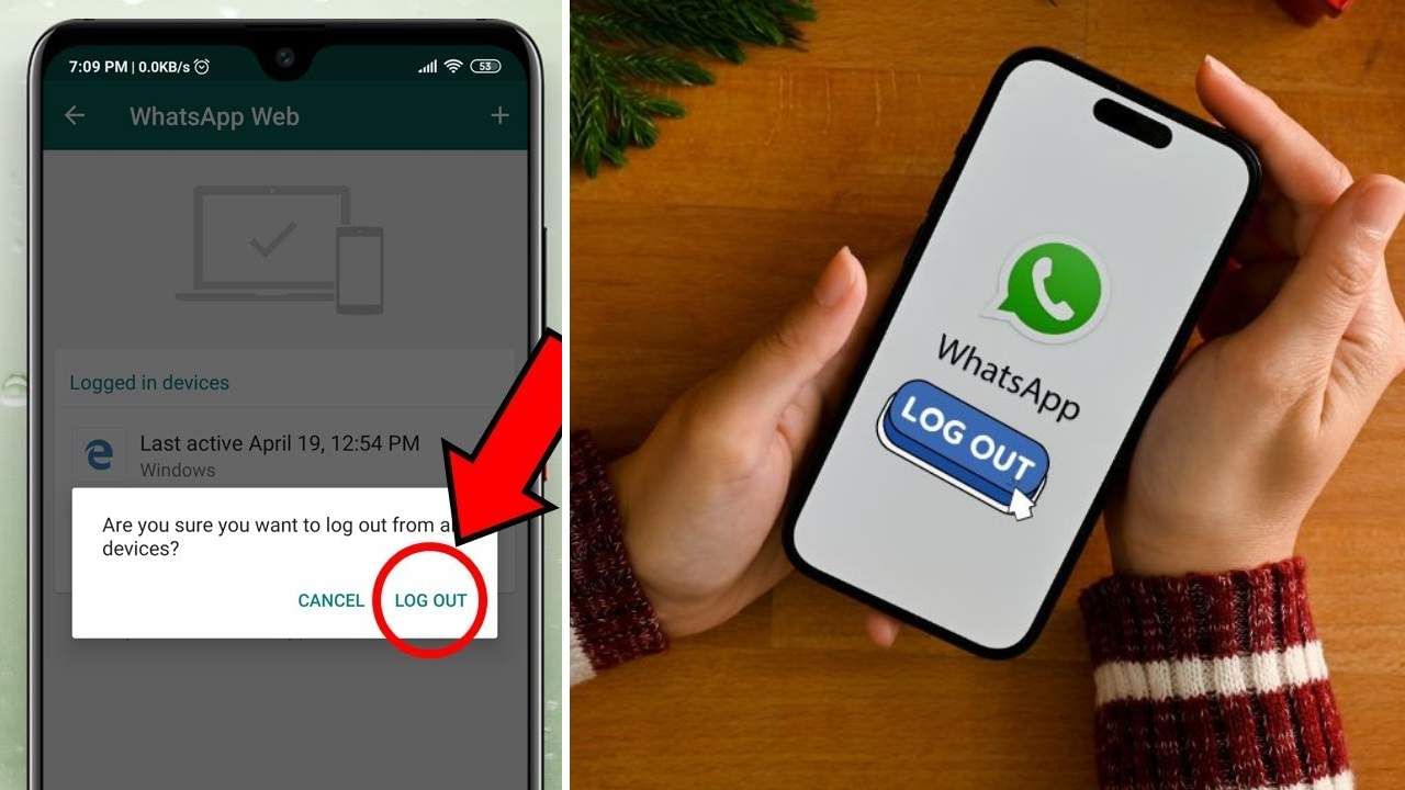WhatsApp Log Out: ಇನ್ಸ್ಟಾಗ್ರಾಮ್, ಫೇಸ್ಬುಕ್ನಂತೆ ವಾಟ್ಸ್ಆ್ಯಪ್ನಲ್ಲೂ ಲಾಗ್ ಔಟ್ ಮಾಡಬಹುದು: ಹೇಗೆ ನೋಡಿ WhatsApp Log Out: ಇನ್ಸ್ಟಾಗ್ರಾಮ್, ಫೇಸ್ಬುಕ್ನಂತೆ ವಾಟ್ಸ್ಆ್ಯಪ್ನಲ್ಲೂ ಲಾಗ್ ಔಟ್ ಮಾಡಬಹುದು: ಹೇಗೆ ನೋಡಿ