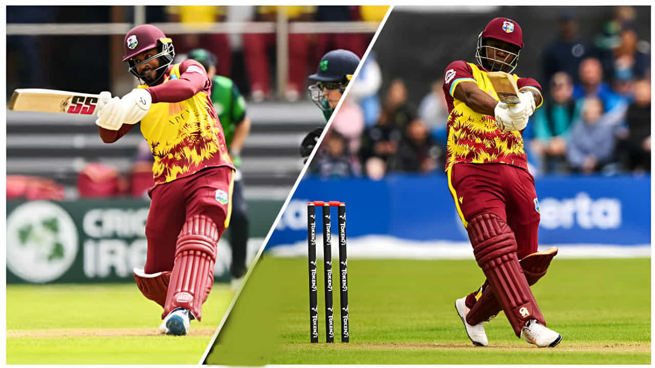೨೦ ಸಿಕ್ಸ್, ೧೯ ಫೋರ್, ಬರೋಬ್ಬರಿ ೨೫೬ ರನ್ಸ್: ವಿಂಡೀಸ್ ದಾಂಡಿಗರ ಆರ್ಭಟ ೨೦ ಸಿಕ್ಸ್, ೧೯ ಫೋರ್, ಬರೋಬ್ಬರಿ ೨೫೬ ರನ್ಸ್: ವಿಂಡೀಸ್ ದಾಂಡಿಗರ ಆರ್ಭಟ