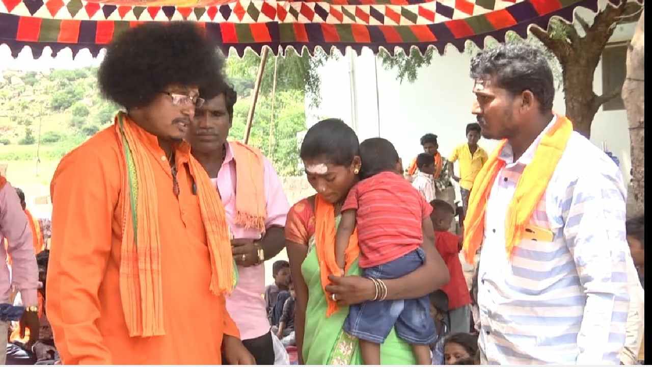 Yadgir family returns to Hinduism Who Converted to Christian last 4 years back