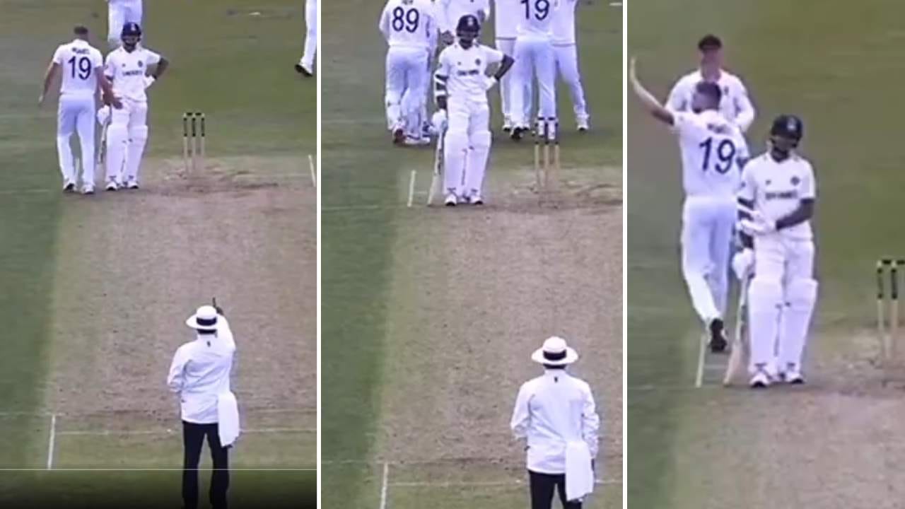 Yashasvi Jaiswal: ಇಂಗ್ಲೆಂಡ್​ನಲ್ಲಿ ಅಂಪೈರ್ ವಿರುದ್ಧ ಜೈಸ್ವಾಲ್ ಕೋಪ: ಔಟ್ ಕೊಟ್ಟರೂ ಕ್ರೀಸ್ ಬಿಟ್ಟು ತೆರಳದ ಭಾರತೀಯ ಆಟಗಾರ