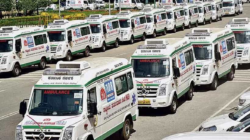 ಆರೋಗ್ಯ ಇಲಾಖೆ ವಿರುದ್ಧ 108 ಆಂಬುಲೆನ್ಸ್ ನೌಕರರ ಕಿಡಿ: ಆಗಸ್ಟ್ 1 ರಿಂದ ಮುಷ್ಕರದ ಎಚ್ಚರಿಕೆ