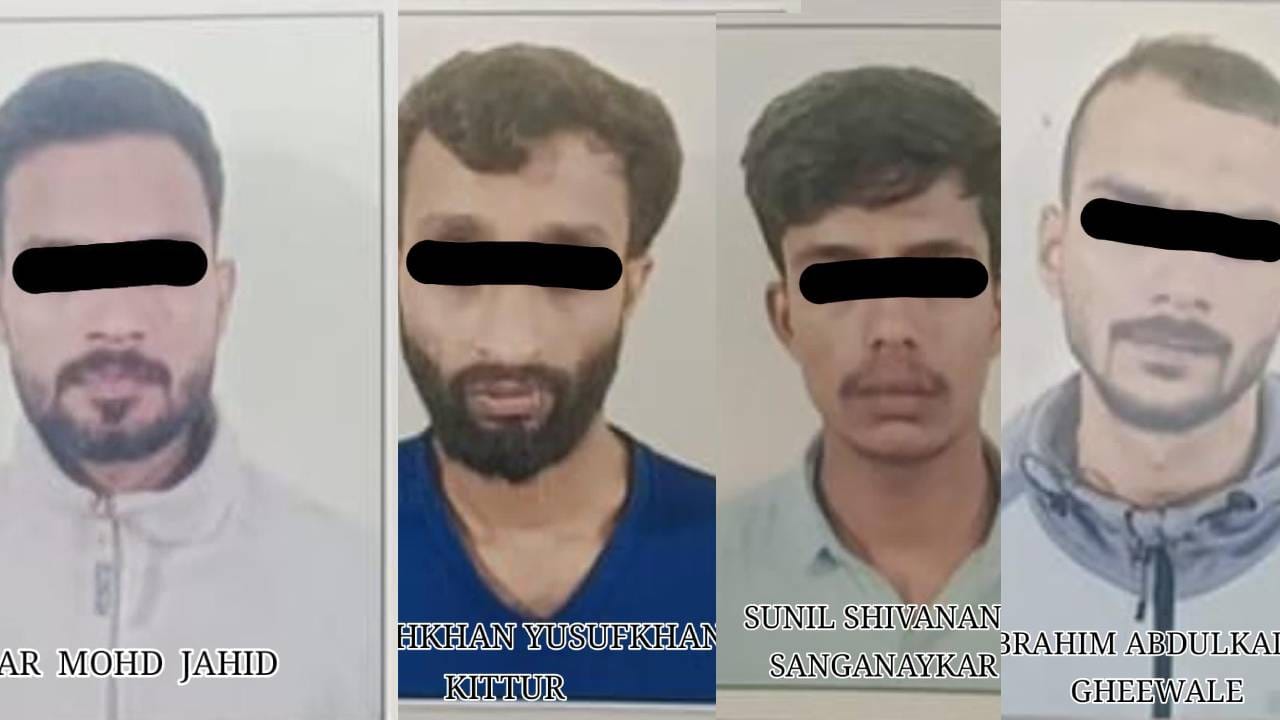 ಬೆಳಗಾವಿಯಲ್ಲಿ ಹೆರಾಯಿನ್ ಮಾರಾಟ ಮಾಡುತ್ತಿದ್ದ ನಾಲ್ವರ ಬಂಧನ