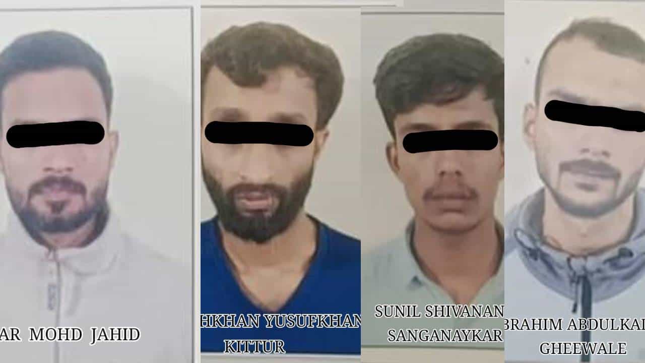 ಬೆಳಗಾವಿಯಲ್ಲಿ ಹೆರಾಯಿನ್ ಮಾರಾಟ ಮಾಡುತ್ತಿದ್ದ ನಾಲ್ವರ ಬಂಧನ ಬೆಳಗಾವಿಯಲ್ಲಿ ಹೆರಾಯಿನ್ ಮಾರಾಟ ಮಾಡುತ್ತಿದ್ದ ನಾಲ್ವರ ಬಂಧನ
