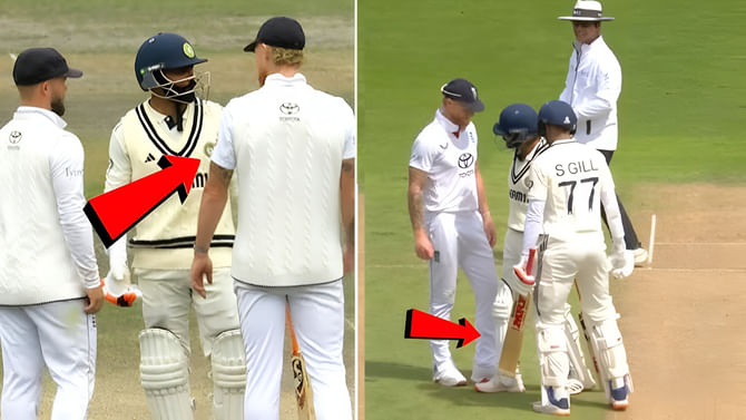 ಜಡೇಜಾಗೆ ಬೆನ್ ಸ್ಟೋಕ್ಸ್ ಶೇಕ್ ಹ್ಯಾಂಡ್ ನೀಡಿಲ್ವಾ? ಸತ್ಯಾಂಶ ಜಡೇಜಾಗೆ ಬೆನ್ ಸ್ಟೋಕ್ಸ್ ಶೇಕ್ ಹ್ಯಾಂಡ್ ನೀಡಿಲ್ವಾ? ಸತ್ಯಾಂಶ