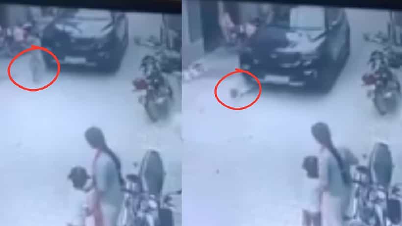 Viral Video: ಕಾರಿನಡಿ ಸಿಲುಕಿದರೂ ಪವಾಡದಂತೆ ಬದುಕುಳಿದ ಮಗು