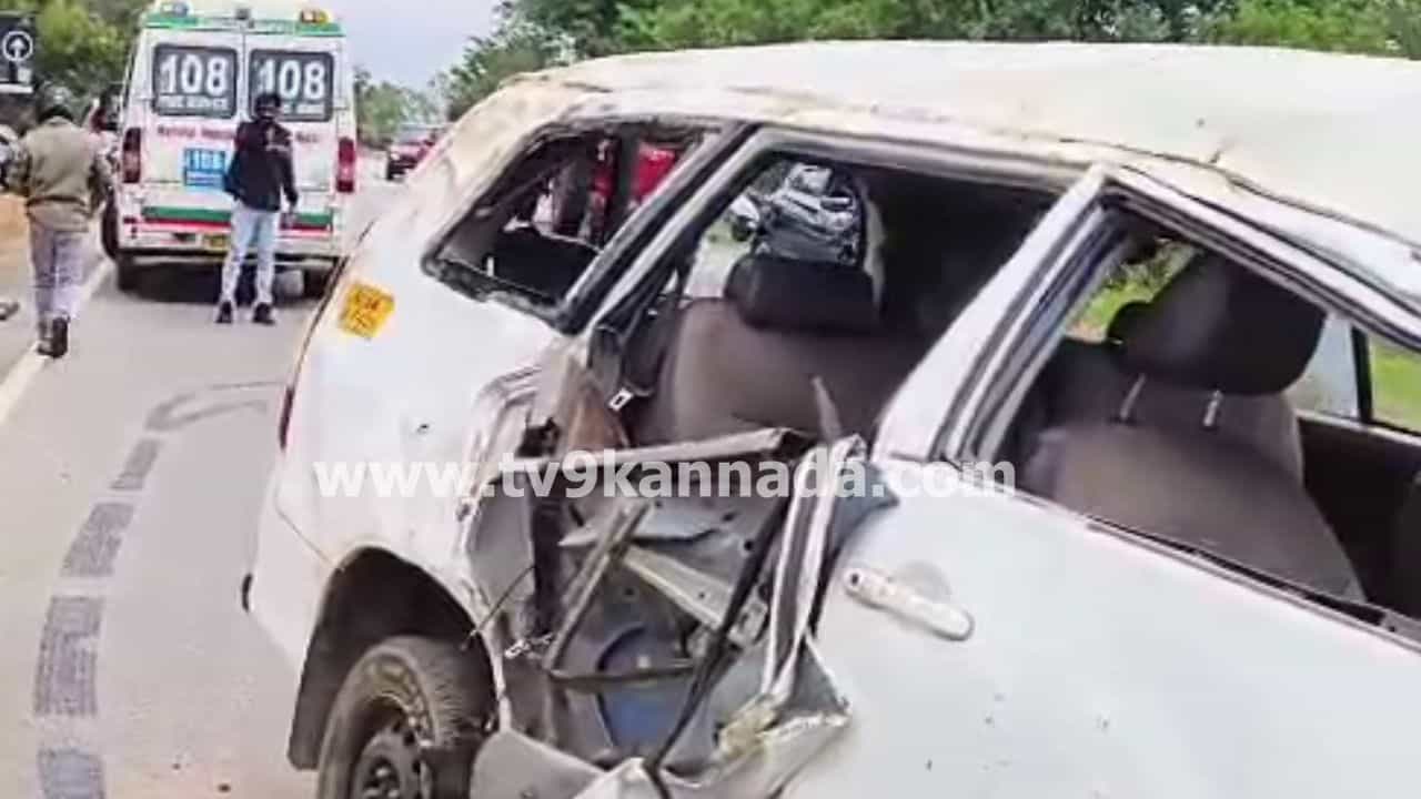 ದೊಡ್ಡಬಳ್ಳಾಪುರ: ಮಾಕಳಿ ಬಳಿ ಭೀಕರ ಅಪಘಾತ, ಕಾರು ಪಲ್ಟಿಯಾಗಿ ಸ್ಥಳದಲ್ಲೇ ನಾಲ್ವರು ಸಾವು
