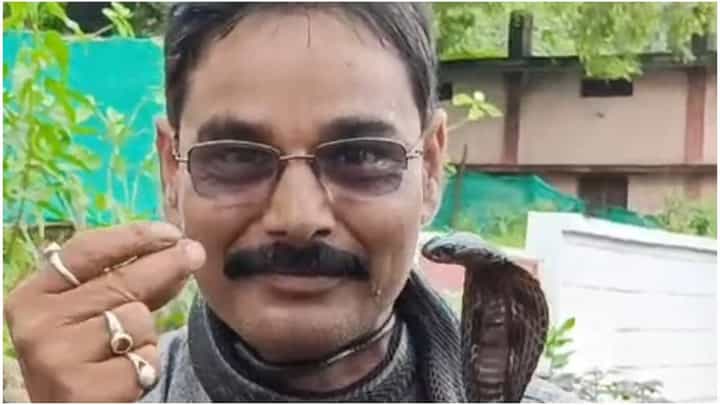 ಮಧ್ಯಪ್ರದೇಶ: ಕುತ್ತಿಗೆಗೆ ನಾಗರಹಾವು ಸುತ್ತಿಕೊಂಡು ಬೈಕ್ ಓಡಿಸುತ್ತಿದ್ದ ವ್ಯಕ್ತಿ ಹಾವು ಕಡಿತದಿಂದ ಸಾವು ಮಧ್ಯಪ್ರದೇಶ: ಕುತ್ತಿಗೆಗೆ ನಾಗರಹಾವು ಸುತ್ತಿಕೊಂಡು ಬೈಕ್ ಓಡಿಸುತ್ತಿದ್ದ ವ್ಯಕ್ತಿ ಹಾವು ಕಡಿತದಿಂದ ಸಾವು