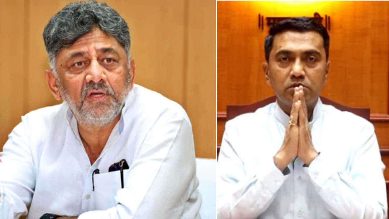 ಗೋವಾ ಸಿಎಂ ಮಾನಸಿಕ ಸ್ಥಿಮಿತ ಕಳೆದುಕೊಂಡಿದ್ದಾರೆ: ಪ್ರಮೋದ್ ಸಾವಂತ್ ವಿರುದ್ಧ ಡಿಕೆ ಶಿವಕುಮಾರ್ ವಾಗ್ದಾಳಿ ಗೋವಾ ಸಿಎಂ ಮಾನಸಿಕ ಸ್ಥಿಮಿತ ಕಳೆದುಕೊಂಡಿದ್ದಾರೆ: ಪ್ರಮೋದ್ ಸಾವಂತ್ ವಿರುದ್ಧ ಡಿಕೆ ಶಿವಕುಮಾರ್ ವಾಗ್ದಾಳಿ