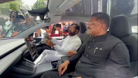ಮುಂಬೈನಲ್ಲಿ ಟೆಸ್ಲಾ ಕಾರು ಚಲಾಯಿಸಿದ ಡಿಸಿಎಂ ಏಕನಾಥ್ ಶಿಂಧೆ ಮುಂಬೈನಲ್ಲಿ ಟೆಸ್ಲಾ ಕಾರು ಚಲಾಯಿಸಿದ ಡಿಸಿಎಂ ಏಕನಾಥ್ ಶಿಂಧೆ
