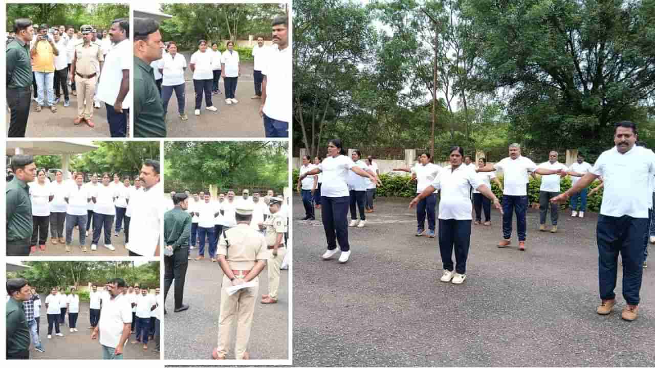 ಹುಬ್ಬಳ್ಳಿ-ಧಾರವಾಡ ಪೊಲೀಸರಿಗೆ ತೂಕ ಕಡಿಮೆ ಮಾಡಿಕೊಳ್ಳುವ ಟಾಸ್ಕ್ ನೀಡಿದ ಕಮಿಷನರ್