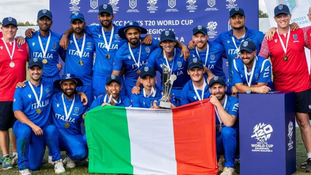 T20 World Cup 2026 qualifier: ಫುಟ್‌ಬಾಲ್‌ ಜೊತೆಗೆ ಕ್ರಿಕೆಟ್​ನಲ್ಲೂ ಜಾದೂ ಮಾಡುತ್ತಿದೆ ಇಟಲಿ