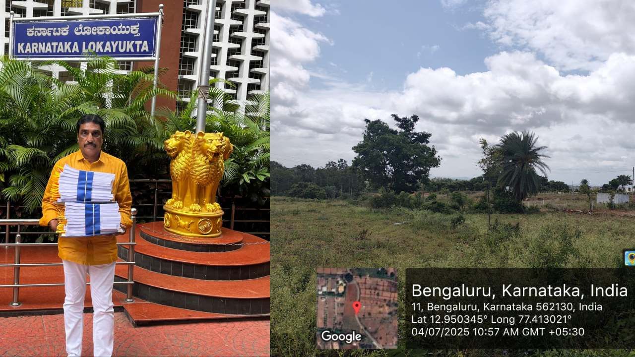 ಕೋಟ್ಯಂತರ ರೂ ಸರ್ಕಾರಿ ಗೋಮಾಳ ಜಮೀನು ಕಬಳಿಕೆ: ಶಾಸಕ ಹೆಚ್ಸಿ ಬಾಲಕೃಷ್ಣ ಸೇರಿ 22 ಜನರ ವಿರುದ್ಧ ದೂರು ಕೋಟ್ಯಂತರ ರೂ ಸರ್ಕಾರಿ ಗೋಮಾಳ ಜಮೀನು ಕಬಳಿಕೆ: ಶಾಸಕ ಹೆಚ್ಸಿ ಬಾಲಕೃಷ್ಣ ಸೇರಿ 22 ಜನರ ವಿರುದ್ಧ ದೂರು