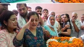 ಐಎಎಫ್ ಪೈಲಟ್ ಲೋಕೇಂದರ್​​ಗೆ 1 ತಿಂಗಳ ಮಗುವಿನಿಂದ ಅಂತಿಮನಮನ