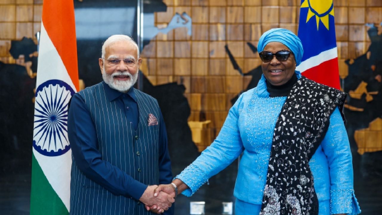 ಪ್ರಧಾನಿ ಮೋದಿಗೆ ನಮೀಬಿಯಾದ ಅತ್ಯುನ್ನತ ನಾಗರಿಕ ಪ್ರಶಸ್ತಿ ಪ್ರದಾನ