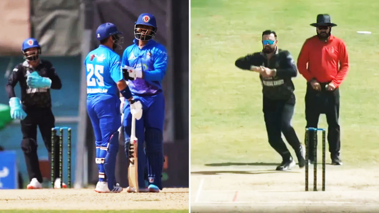 VIDEO: ಅಫ್ಘಾನ್ ಸ್ಟಾರ್ ಕ್ರಿಕೆಟಿಗನ ಪುತ್ರನ ಆರ್ಭಟ: ತಂದೆಯ ಎಸೆತದಲ್ಲಿ ಮಗನ ಸಿಕ್ಸ್​..!