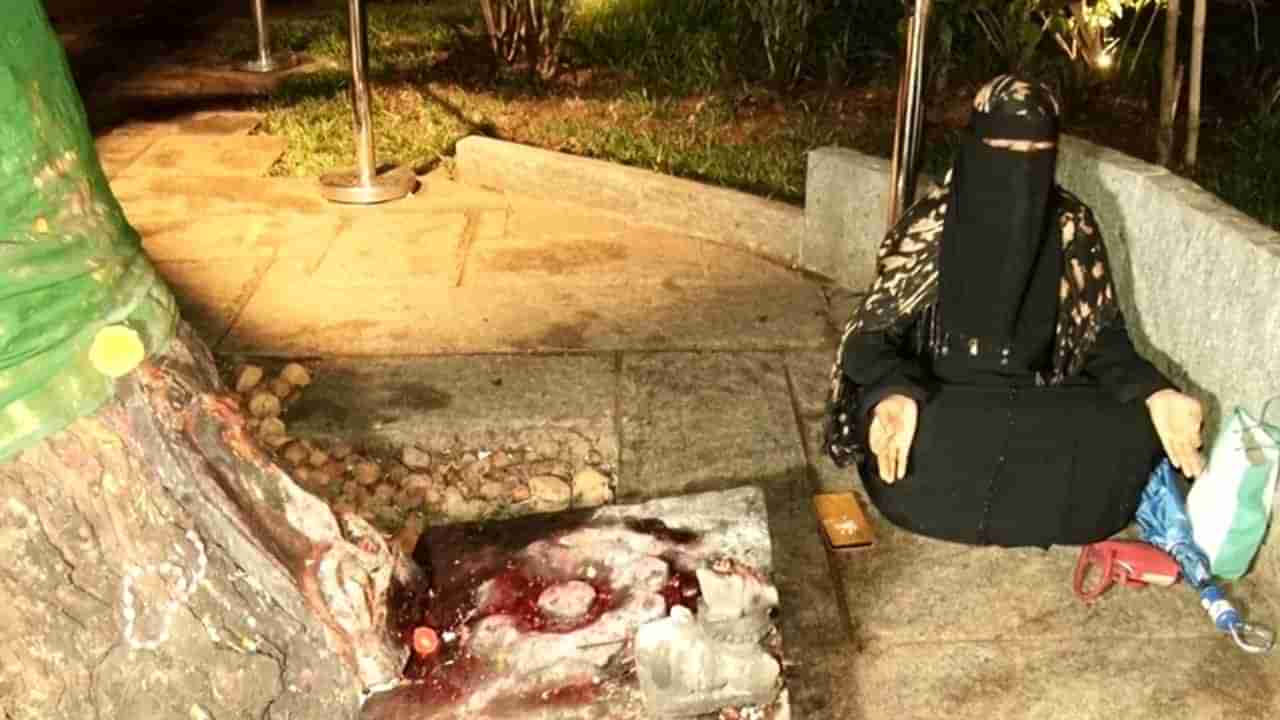 ಕೊಪ್ಪಳದಲ್ಲಿ ಅಚ್ಚರಿ ಘಟನೆ: ಗವಿಮಠದಲ್ಲಿ ಧ್ಯಾನಕ್ಕೆ ಕುಳಿತ ಮುಸ್ಲಿಂ ಮಹಿಳೆ