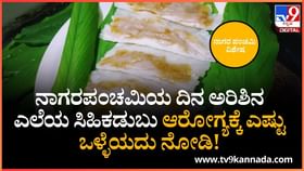 ನಾಗರಪಂಚಮಿಯ ದಿನ ಅರಿಶಿನ ಎಲೆಯ ಸಿಹಿಕಡುಬು ಆರೋಗ್ಯಕ್ಕೆ ಎಷ್ಟು ಒಳ್ಳೆಯದು? ನಾಗರಪಂಚಮಿಯ ದಿನ ಅರಿಶಿನ ಎಲೆಯ ಸಿಹಿಕಡುಬು ಆರೋಗ್ಯಕ್ಕೆ ಎಷ್ಟು ಒಳ್ಳೆಯದು?