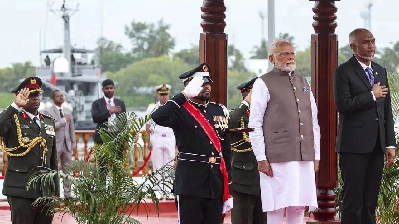 ಮಾಲ್ಡೀವ್ಸ್​ನ​ ಸ್ವಾತಂತ್ರ್ಯ ದಿನಾಚರಣೆಯಲ್ಲಿ ಮುಖ್ಯ ಅತಿಥಿಯಾಗಿ ಪಾಲ್ಗೊಂಡ ಪ್ರಧಾನಿ ಮೋದಿ