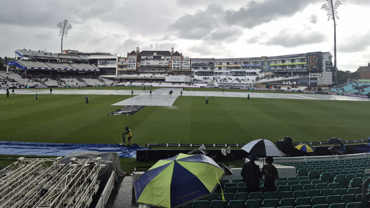 IND vs ENG: ಊಟದ ವಿರಾಮದ ವೇಳೆಗೆ ಓವಲ್‌ನಲ್ಲಿ ಮಳೆ ಆರಂಭ; ಹೇಗಿರಲಿದೆ 5 ದಿನಗಳ ಹವಾಮಾನ?